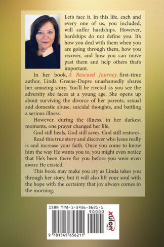 A Rescued Journey by Linda Greene-Dupre Back Cover