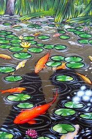 Koi Pond by Aaron Paquette on PageMaster Publishing