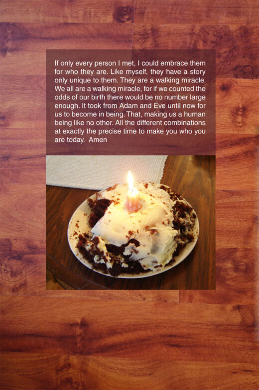back cover of now who will bake my cake by annette waskul