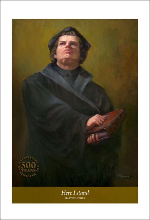 Martin Luther "Here I Stand" by Catherine Marchand