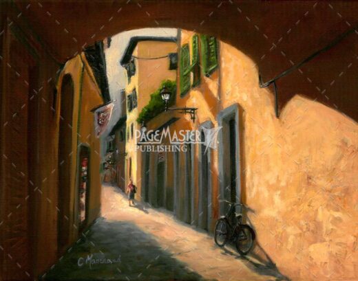 Street Of Gold - Walkways In Florence by Catherine Marchand on PageMaster Publishing