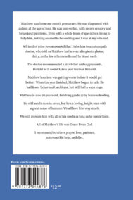 Mathew: The Place of Faith in the Life of a Family With an Autistic Child by Father Louis Fowoyo BACK COVER