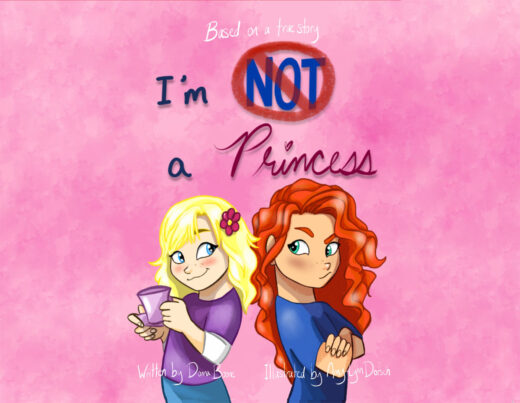 I'm not a princess front cover