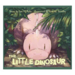 Front cover of "The Little Dinosaur" by Isha Bonilla