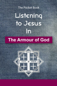 L Listening to Jesus in The Armour of God by Glen Carlson FRONT COVER