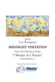 Midnight Visitation ~ Art Card by Lori Anne Youngman BACK