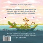 The monkey and the Crocodile by Asili Kids Back Cover