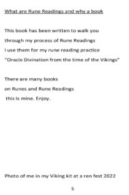 Rune Readings by Natasha Burger pg1