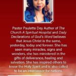 The back cover of The Church: A Spiritual Hospital, by Pastor Paulette Dey