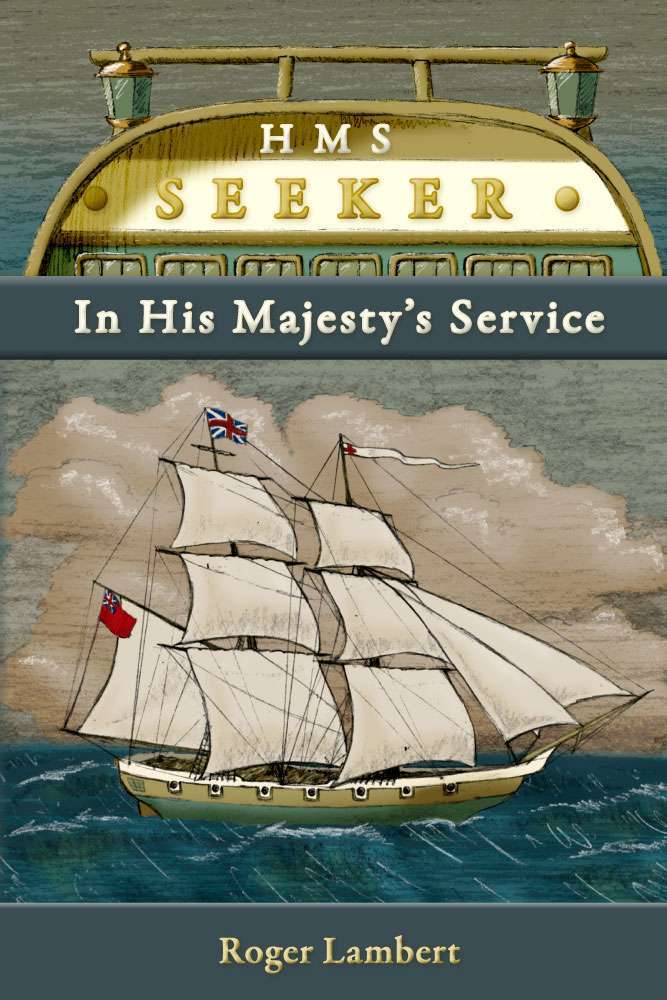 The front cover of HMS Seeker by Roger Lambert