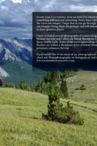 A Hidden Gem in the Canadian Rockies by Ray Wiens BACK COVER