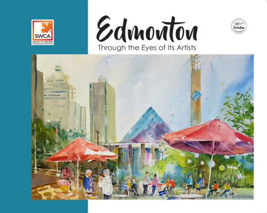 Front Cover of Blemished Edmonton Through the Eyes of its Artists by SWCA (Society of Western Canadian Artists)