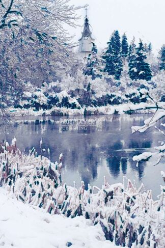 Winter Mirror Lake by Terry Wilton on PageMaster Publishing