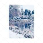 Winter Mirror Lake - Image 2