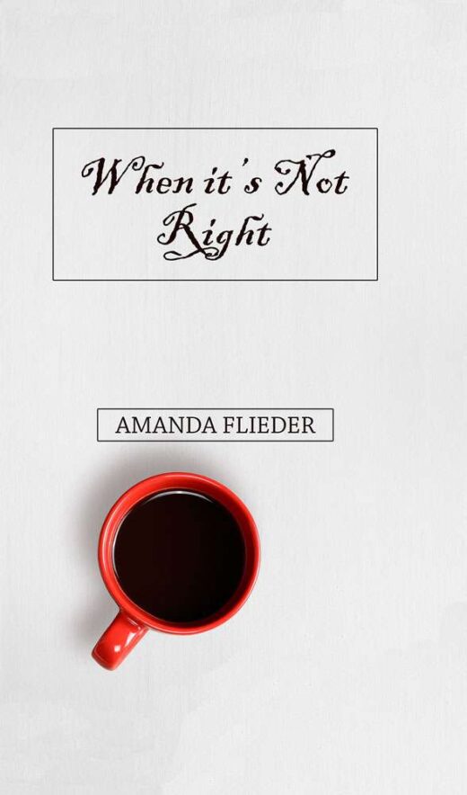 Front Cover of When It's Not Right by Amanda Flieder