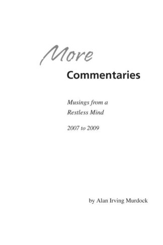 More Commentaries