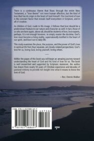 The back cover of The God Kind of Love, by Lee Updike