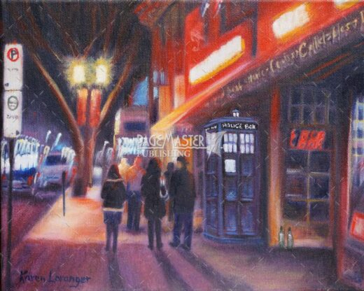 Tardis on Whyte by Karen Loranger