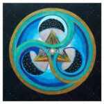 "Cosmic Triangle" by Heide Muller-Hass