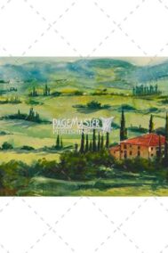 Tuscany In Spring (Tuscany Hills) by Phil Gagnon on PageMaster Publishing