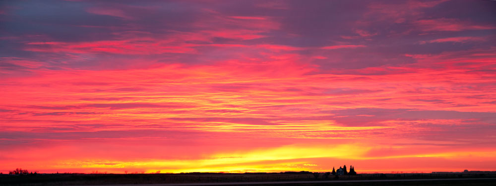 Prairie Winter Sky by Bruce Deacon on PageMaster Publishing
