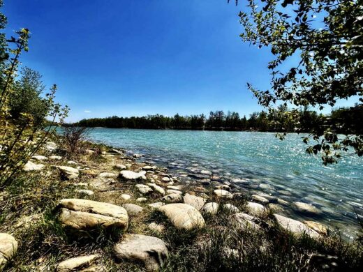 Bow River print by Syed Adeel Hussain on PageMaster Publishing