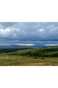 Calgary on a Rainy Day by Syed Adeel Hussain