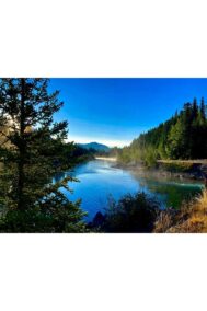 Morning at Canmore by Syed Adeel Hussain