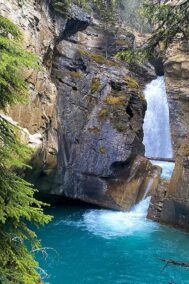 Turquoise Waterfall by Syed Adeel Hussain