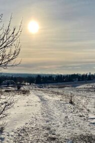 Calgary from Nosehill by Syed Adeel Hussain