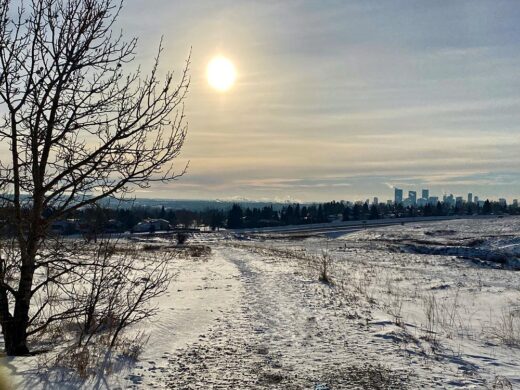 Calgary from Nosehill by Syed Adeel Hussain