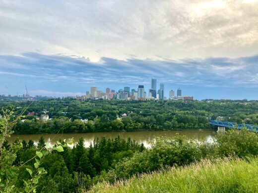 Edmonton Skyline by Syed Adeel Hussain