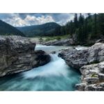 Elbow Falls by Syed Adeel Hussain