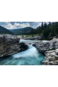 Elbow Falls by Syed Adeel Hussain