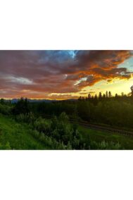 Hinton Sunset by Syed Adeel Hussain