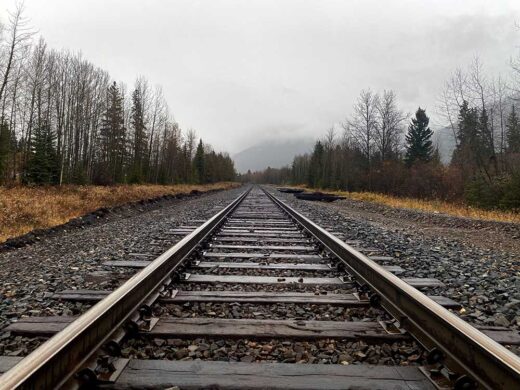 Tracks in the Mountains by Syed Adeel Hussain