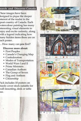 Canada: Search and Discover by Cheryle Gurnsey Back Cover