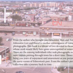 Back Cover of Edmonton Memories: Through the Lens of Others by David Aaron