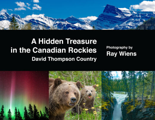 Front Cover of A Hidden Treasure in the Canadian Rockies: David Thompson Country by Ray Wiens