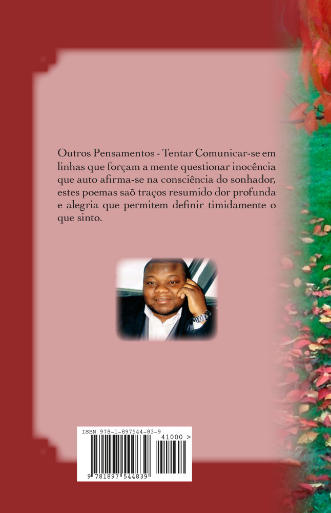 Back Cover of Outros Pensamentos by Francisco Fwallah
