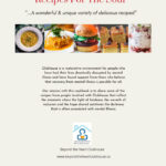 Back Cover of Recipes for the Soul by Beyond the Heart Clubhouse