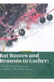 Front Cover of Rat Routes and Reasons to Gather: Culturally Diverse Culinary Journeys in Edmonton's Wild and Natural Spaces by Sarah De Lino