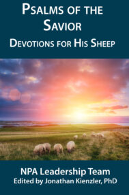 Psalms of a Savior: Devotions for His Sheep by Jonathan Kienzler Front Cover