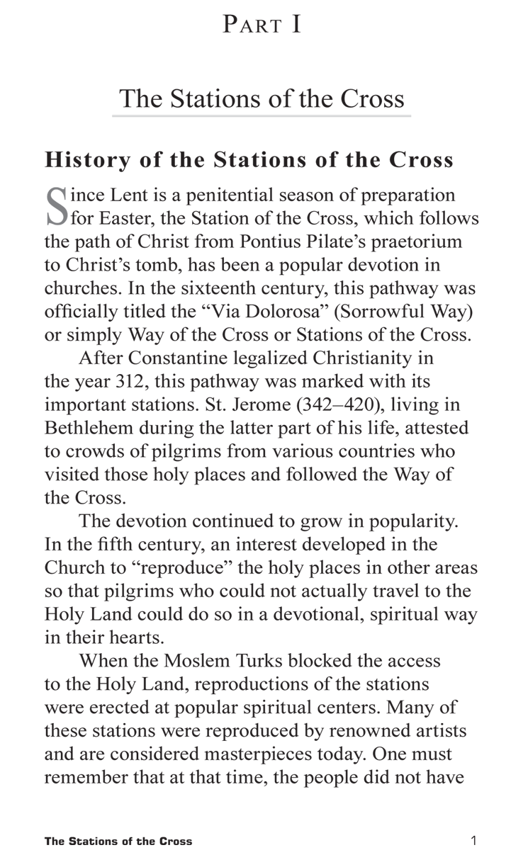 Pages from Listening to Jesus: The Stations of the Cross by Glen S. R. Carlson