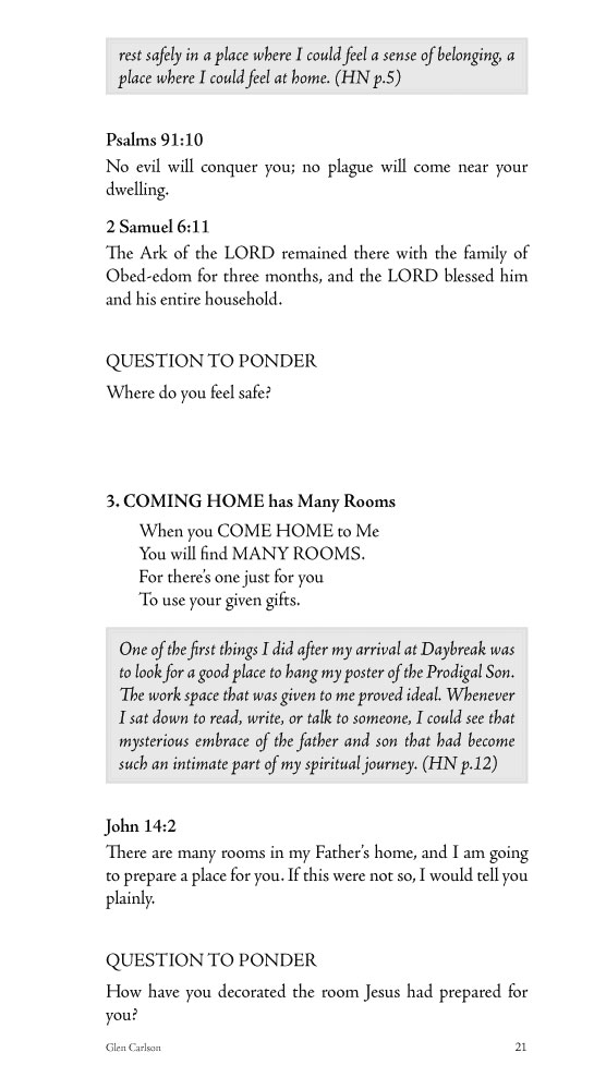 Page 29 of Glen Carlson's "The Prodigal".