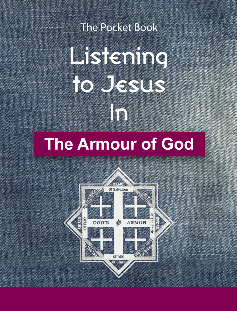L Listening to Jesus in The Armour of God by Glen Carlson FRONT COVER