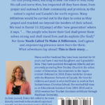 Back Cover of Youth Called to Make a Difference by Elaine Baillie