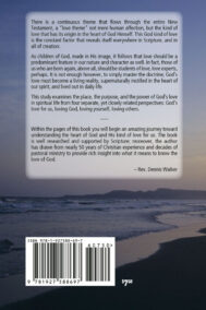 The back cover of The God Kind of Love, by Lee Updike