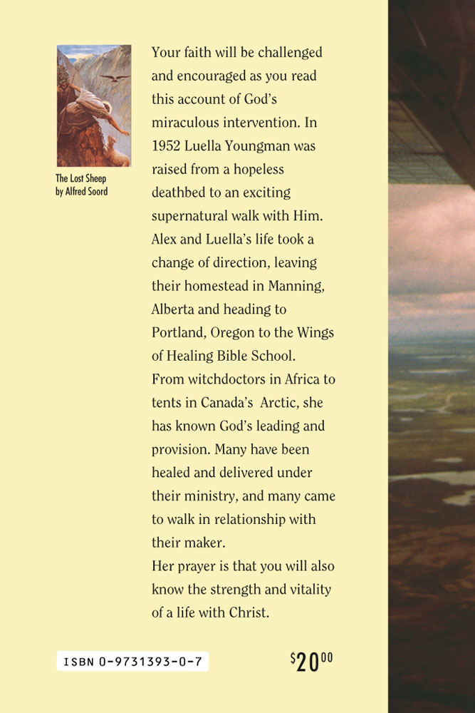 Back Cover of Call from on High by Luella Youngman