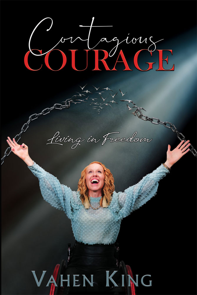 Contagious Courage by Vahen King Front Cover